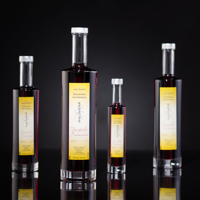 Dornfelder Trauben Likör