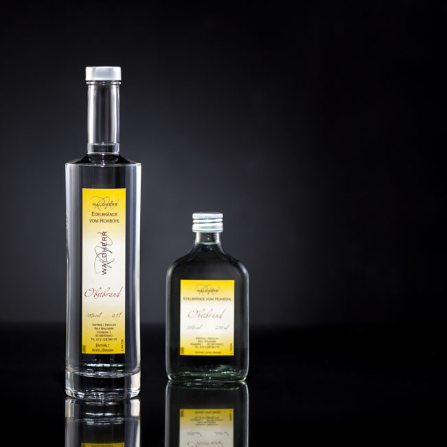 Apfel und Birne Obstbrand